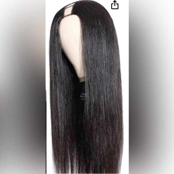 Brazilian Straight U Part Wig 20" front strap cut - Picture 7 of 8
